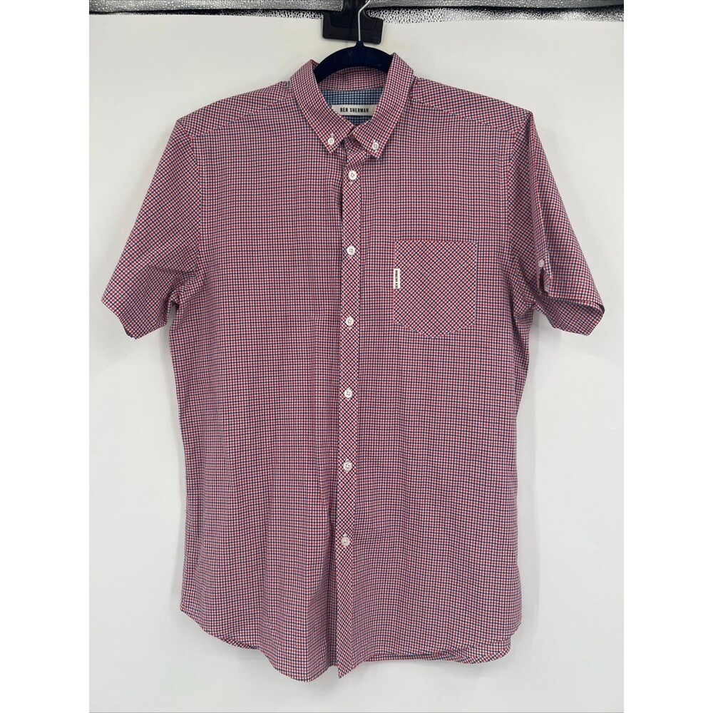 Ben Sherman Short Sleeve Button Down Shirt L